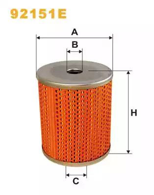92151E WIX FILTERS hidraulika szűrő, automatikus váltó